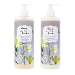 100% Pure Glossy Locks Moisture Drench Shampoo and Conditioner Set