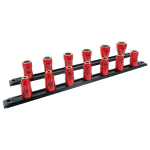 13 Piece Insulated Socket Set 3/8" Drive - SAE