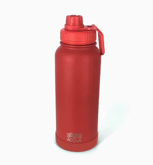 Acqua Sporty Bottle: Bright Coral Orange (1L)