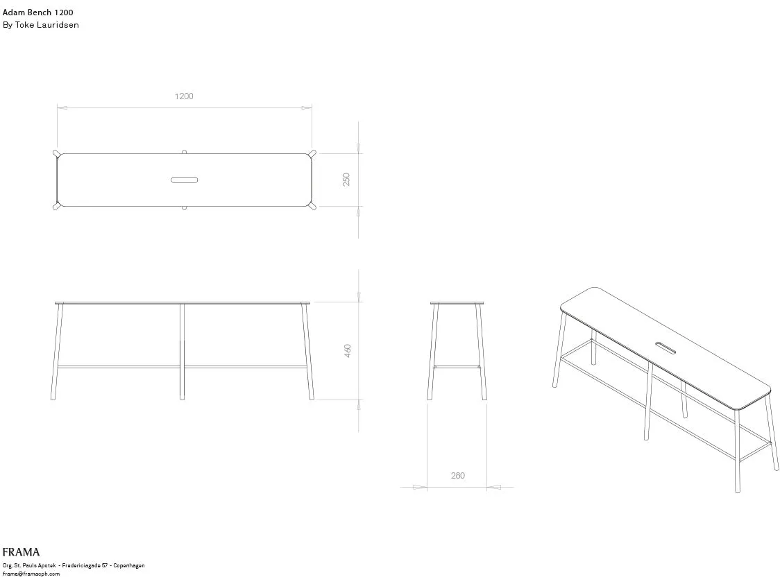 Adam Bench L1200