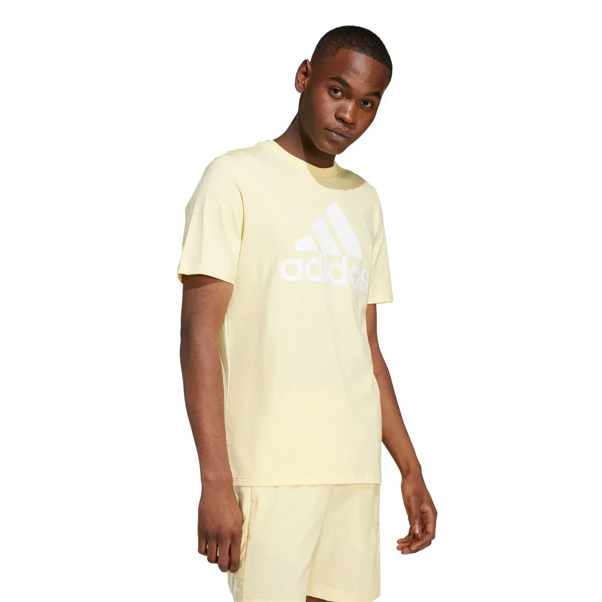 adidas Men's Big Logo Single Jersey Tee (Tall)