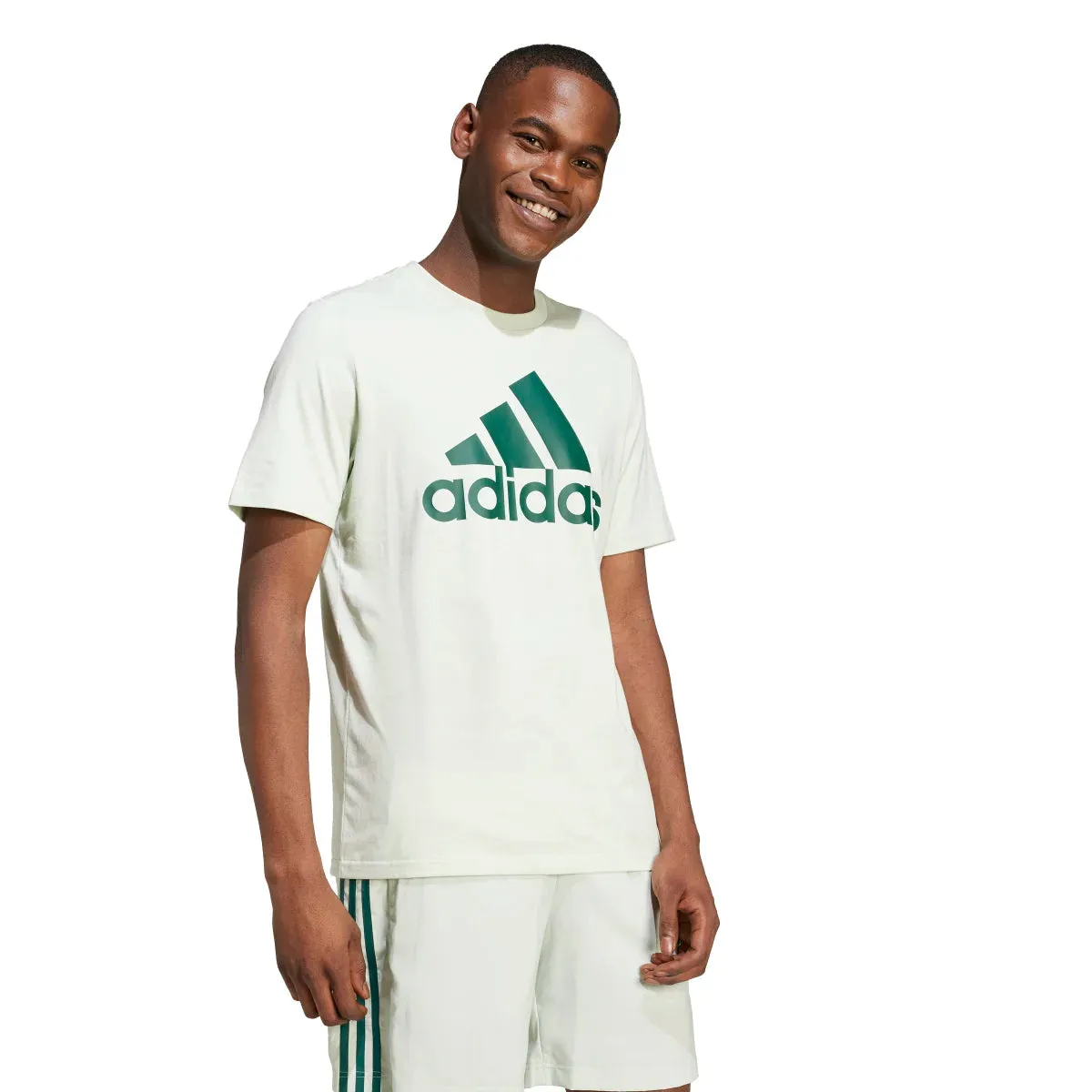 adidas Men's Big Logo Single Jersey Tee (Tall)