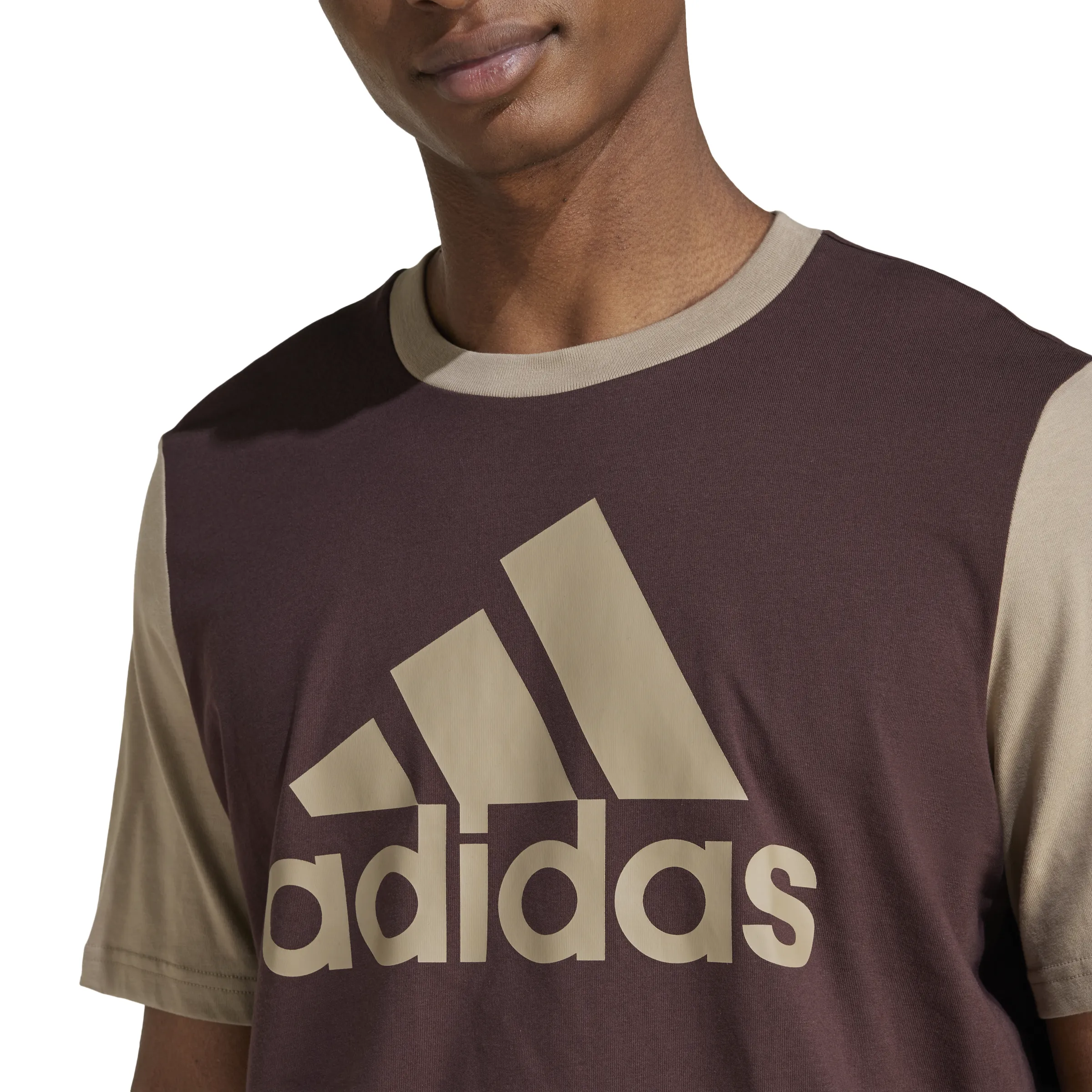 adidas Men's Big Logo Single Jersey Tee (Tall)