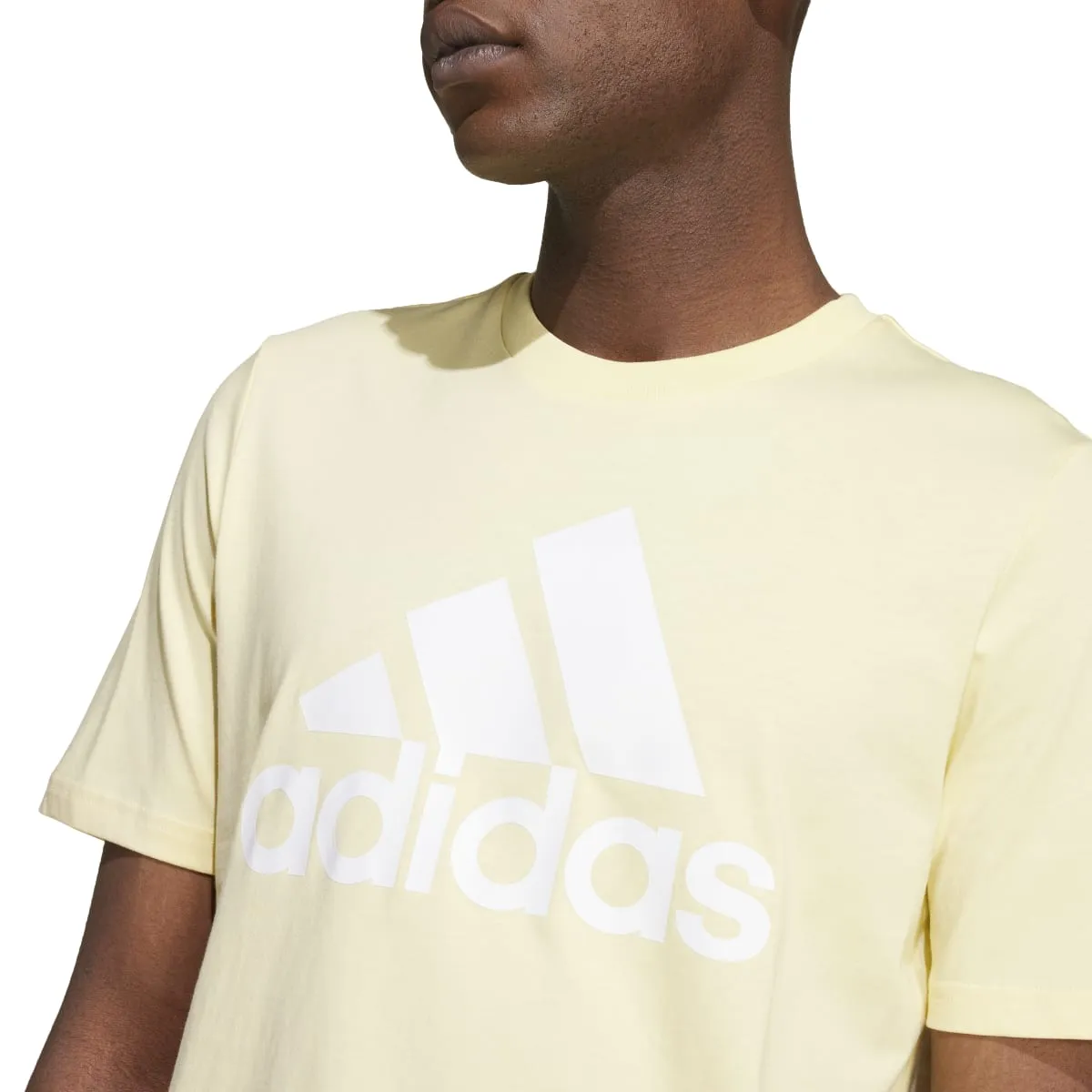 adidas Men's Big Logo Single Jersey Tee (Tall)