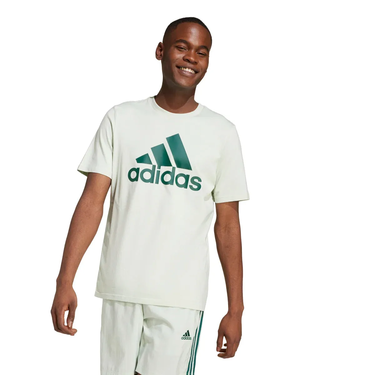 adidas Men's Big Logo Single Jersey Tee (Tall)