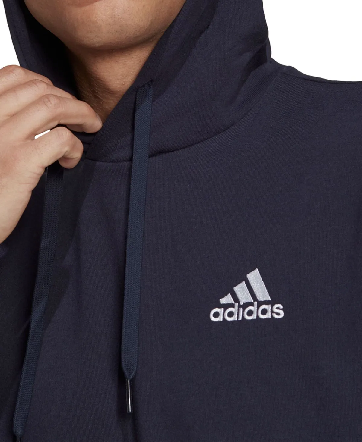 adidas Men's Feel Cozy Essentials Fleece Pullover Hoodie