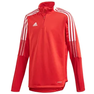 Adidas Tiro 21 Training Top Youth Sweatshirt Red Gm7323 164Cm