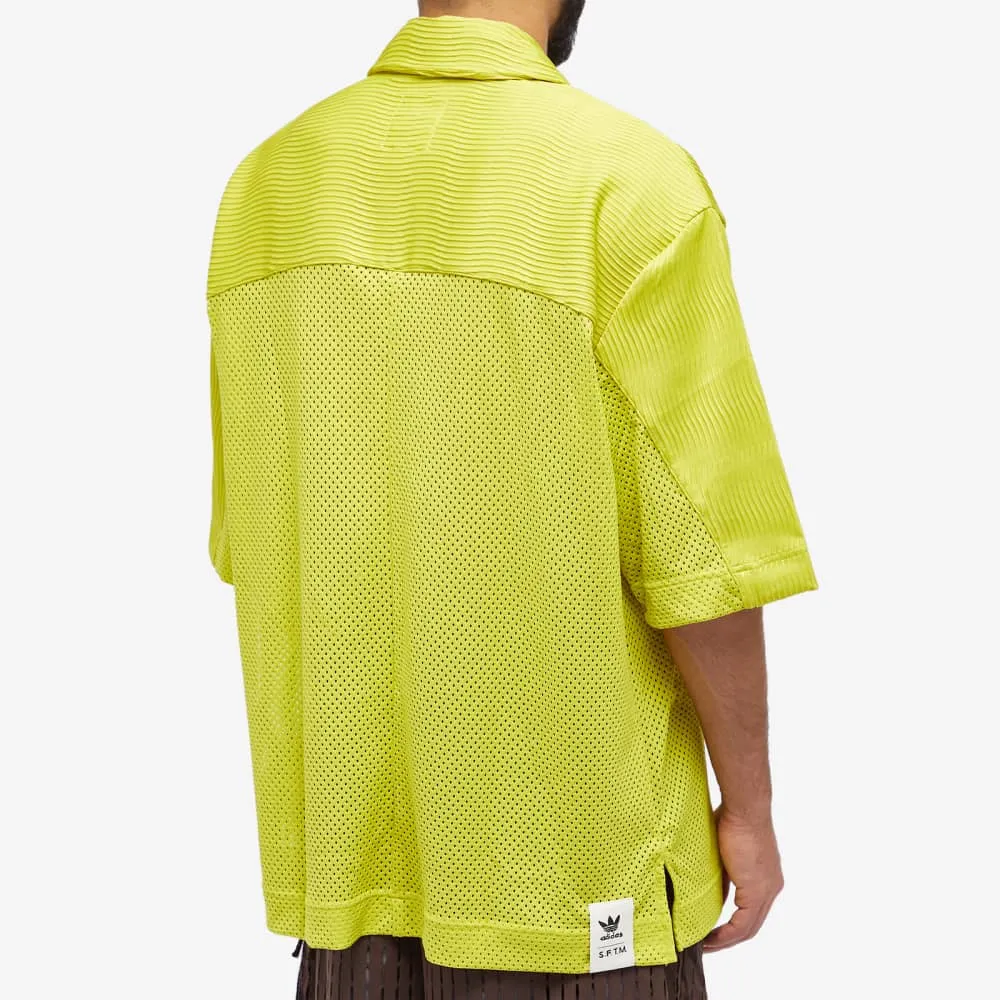 Adidas x SFTM Short Sleeve Zip Shirt