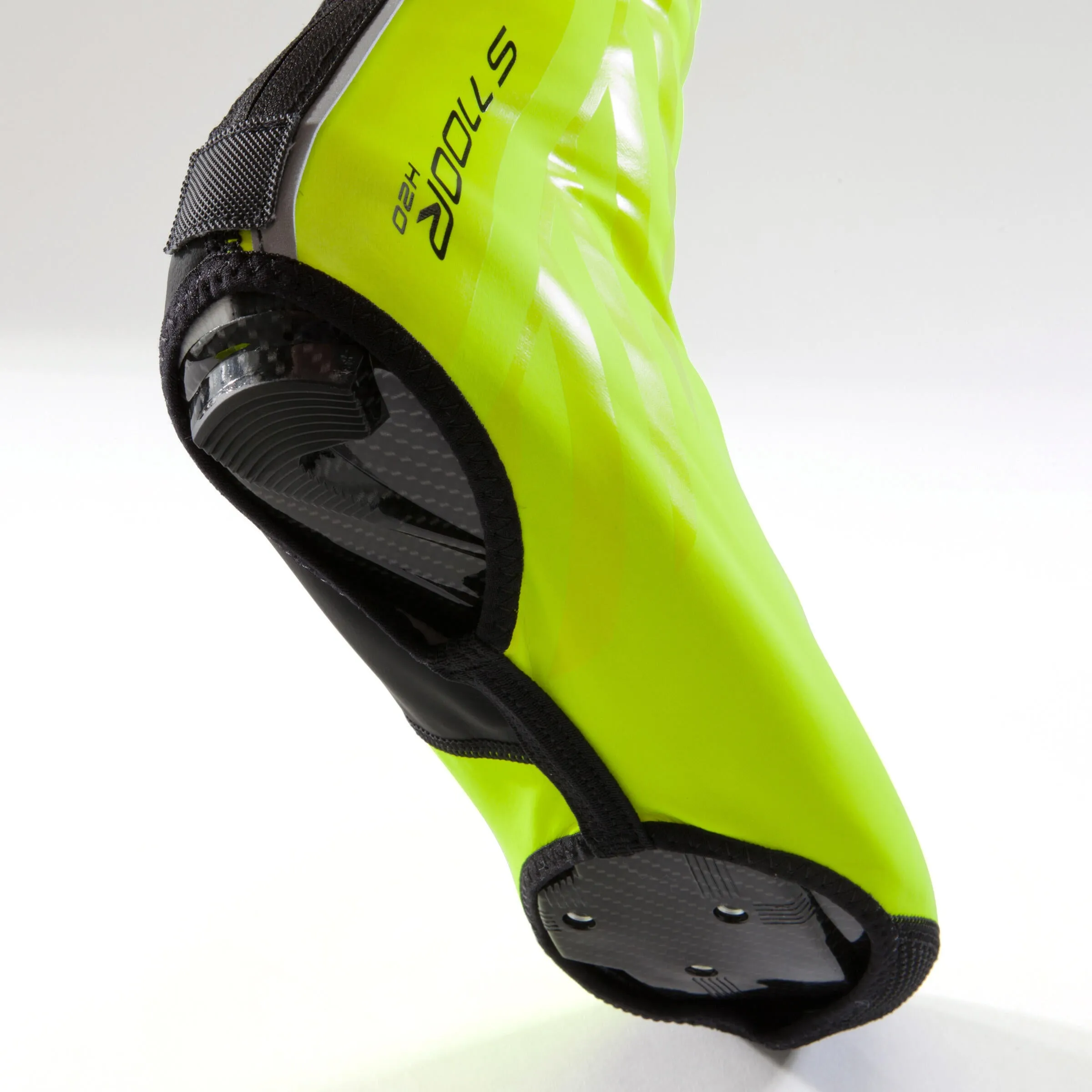 Bicycle shoe covers S1100R H2O neon yellow SHIMANO neon yellow / black / light gray