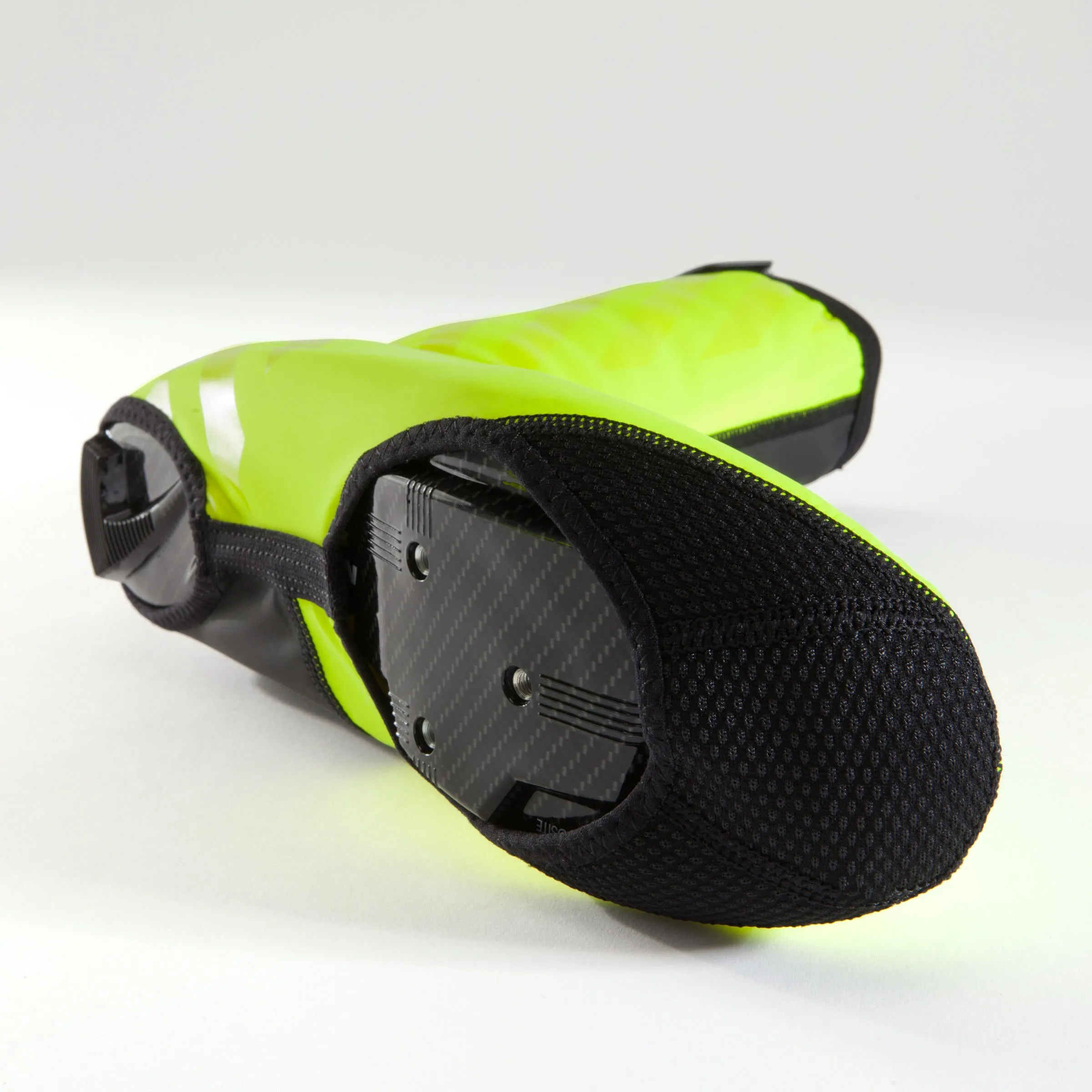 Bicycle shoe covers S1100R H2O neon yellow SHIMANO neon yellow / black / light gray