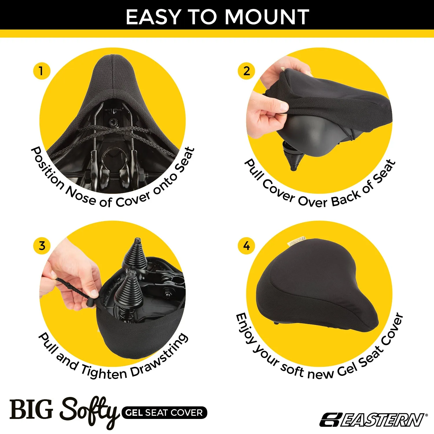 Big Softy Gel Seat Cover (medium)