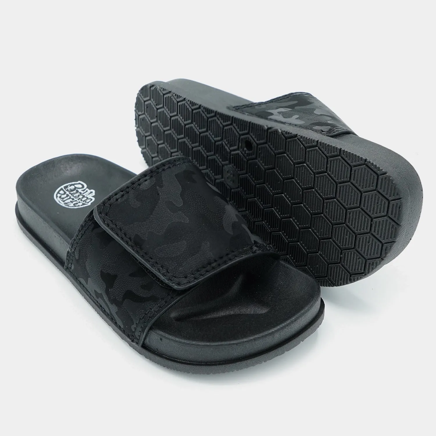 Boys Slipper CL-14-BLACK