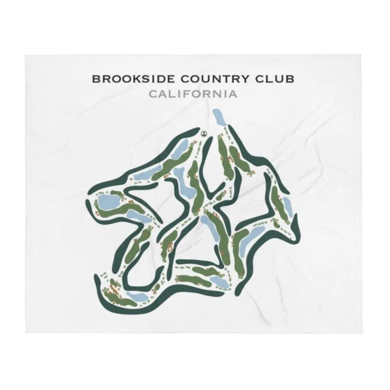 Brookside Country Club, California - Printed Golf Course