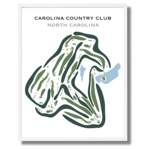 Carolina Country Club, North Carolina - Printed Golf Courses