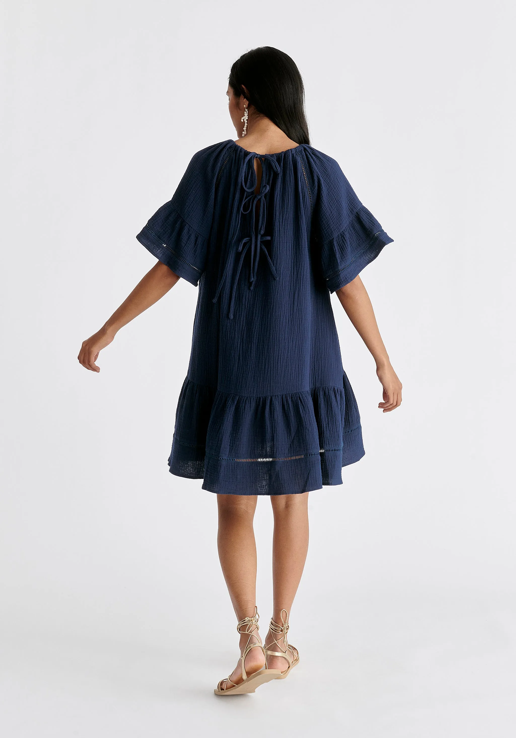 Cheesecloth Swing Dress