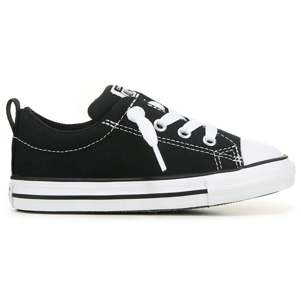 Children's Chuck Taylor All Star Street Toddler Converse Low Top Sneakers, Black