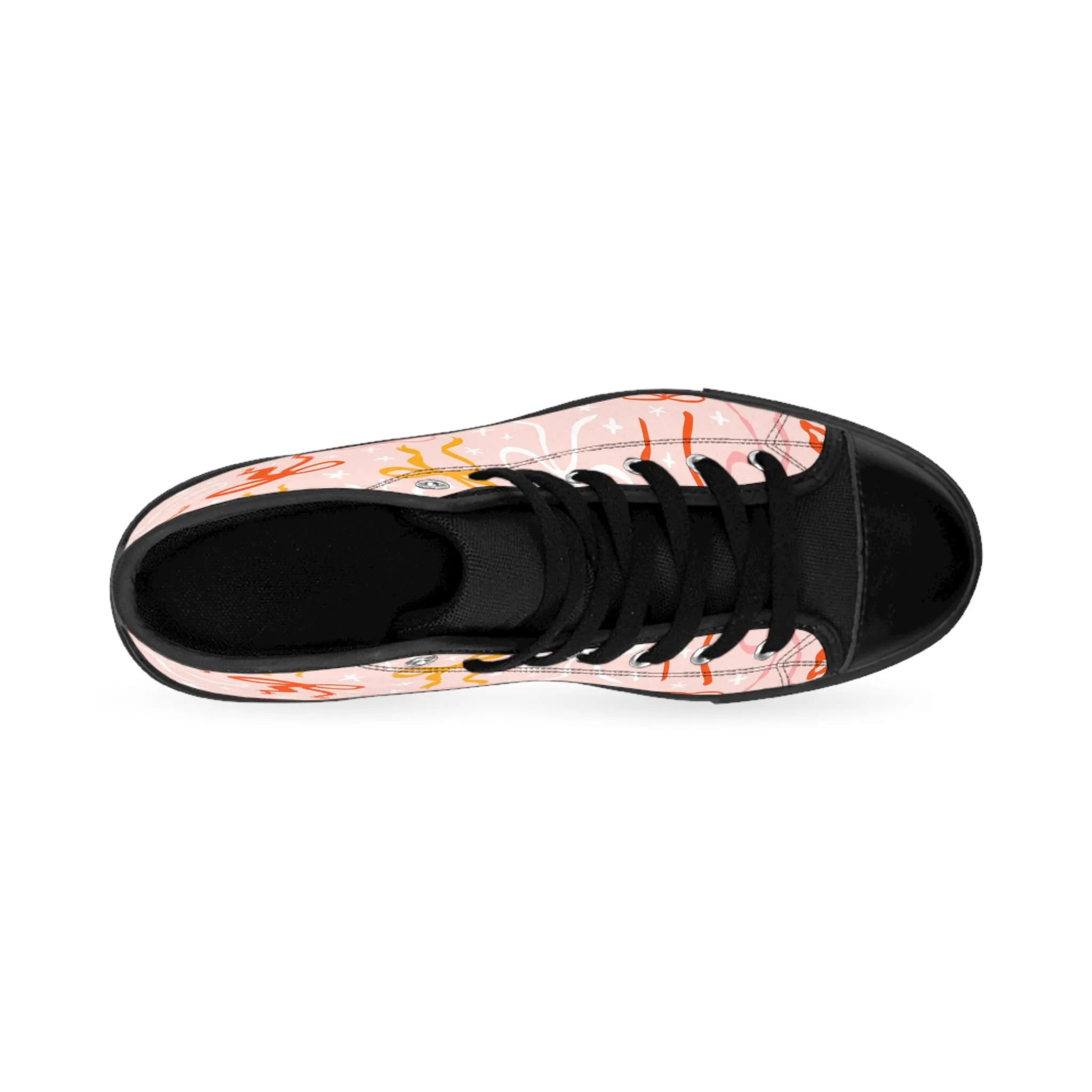 Colorful Ribbons Men's Classic Sneakers