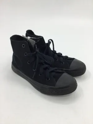 Converse Child Size 13 Black Sneakers