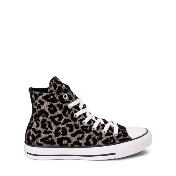 Converse Chuck Taylor All Star Hi Leopard Love Sneakers - Big Kid, black