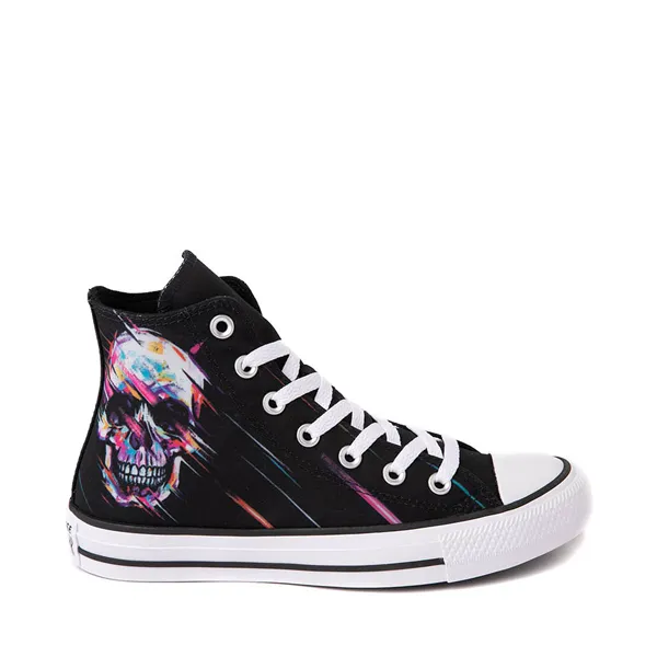 Converse Chuck Taylor All Star Hi Skull sneakers, black