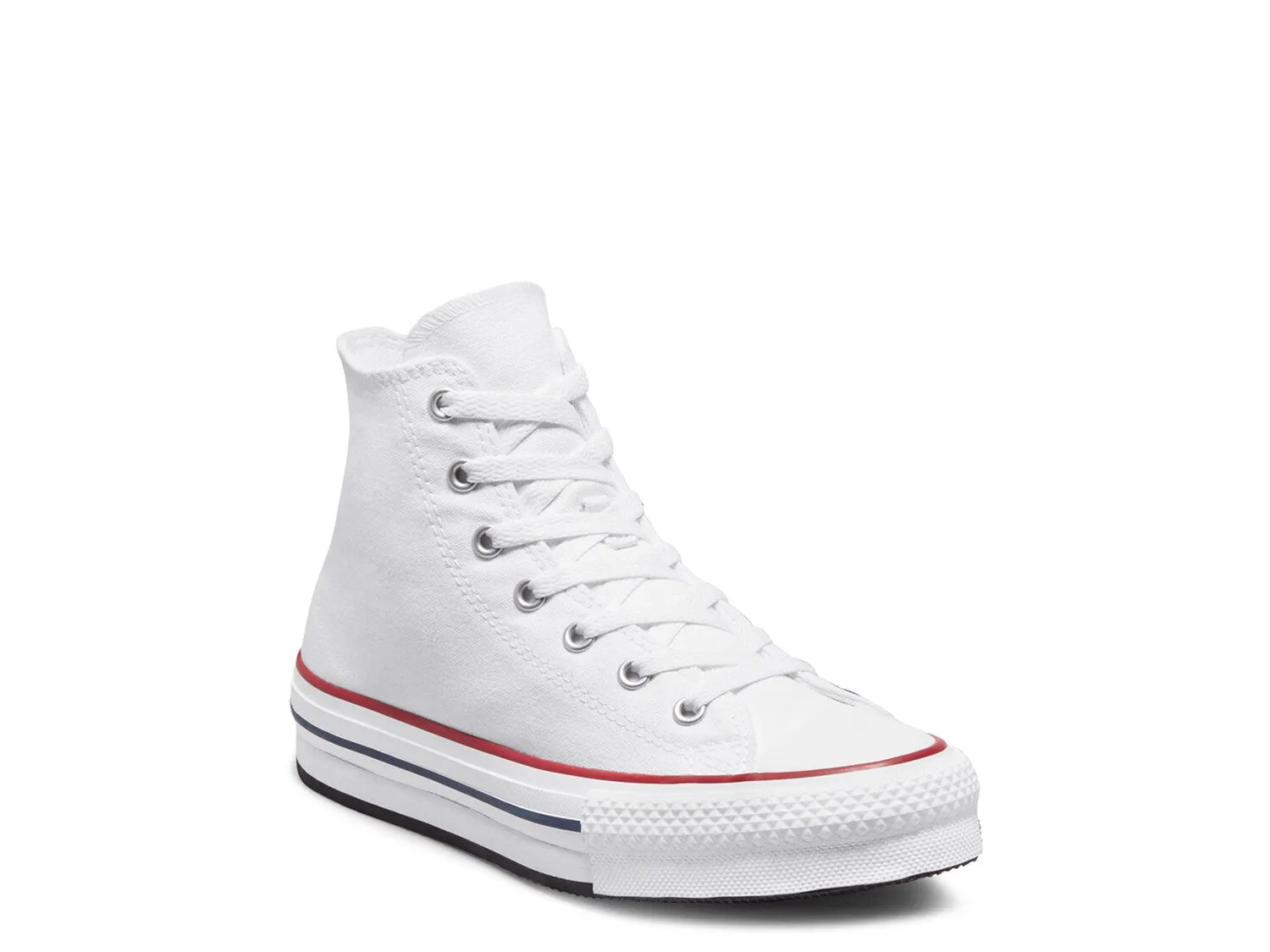 Converse Chuck Taylor All Star high platform sneakers, white