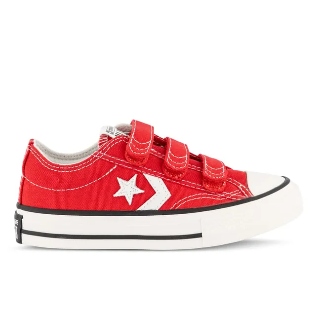 CONVERSE KID'S STAR PLAYER RED SNEAKER SHOES