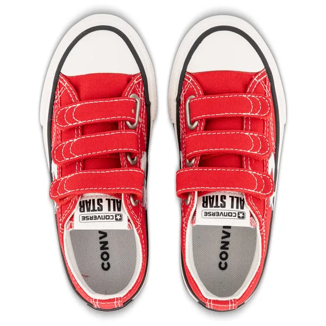 CONVERSE KID'S STAR PLAYER RED SNEAKER SHOES