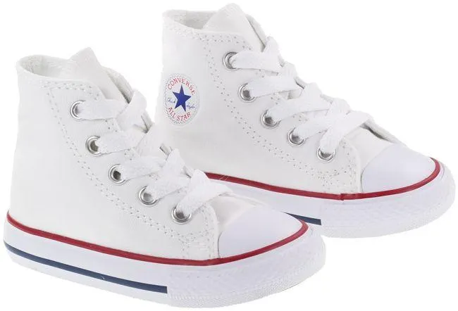 Converse Shoes Kids Chuck Taylor All Star Hi Optical White