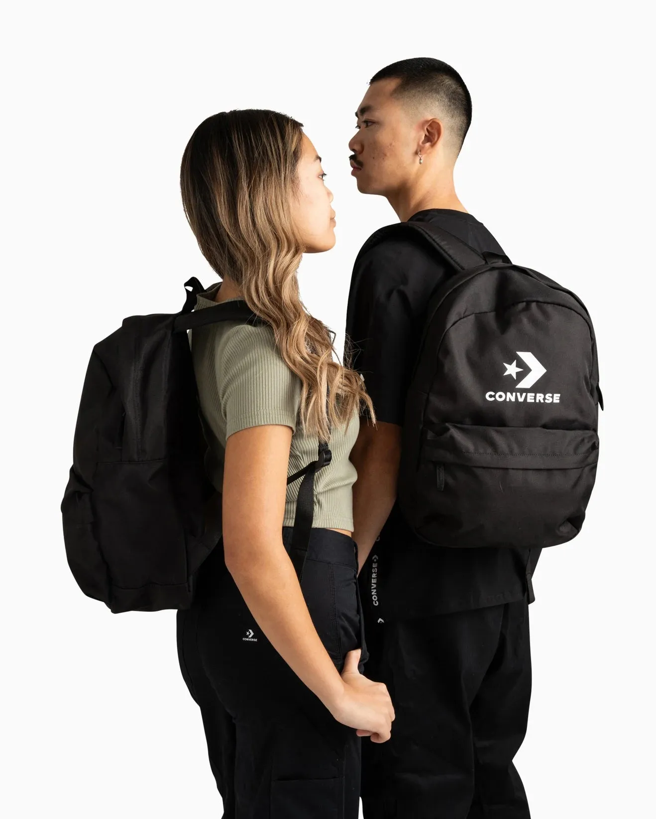 CONVERSE SPEED 3 LOGO BLACK BACKPACK