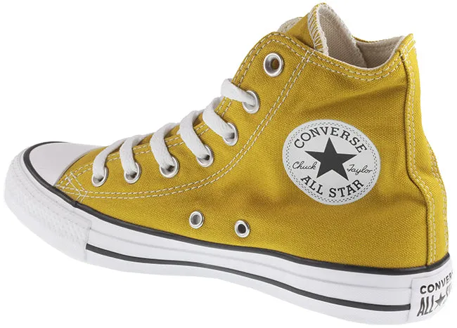 Converse Womens Chuck Taylor All Star Hi Dark Citron