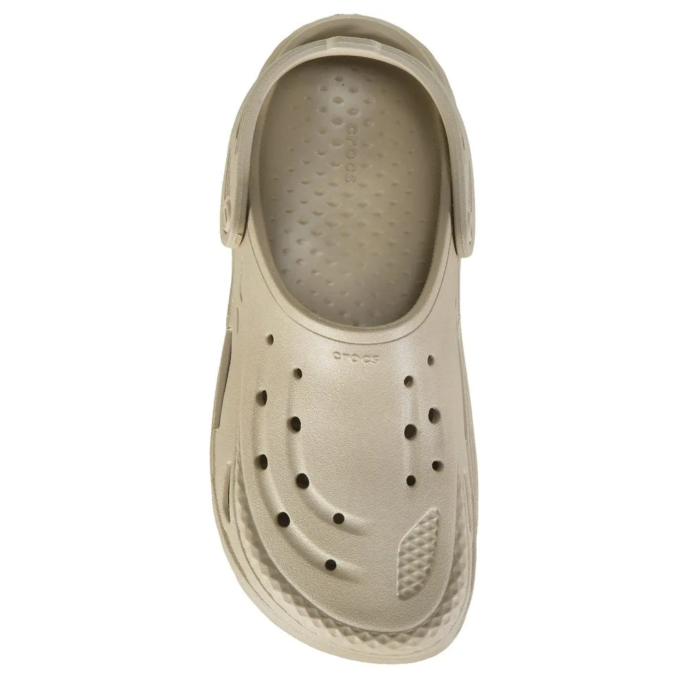 Crocs slip-ons, cobblestone