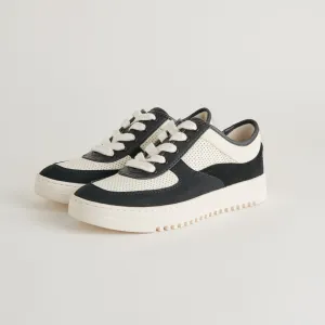 CYRIL SNEAKERS BLACK WHITE LEATHER