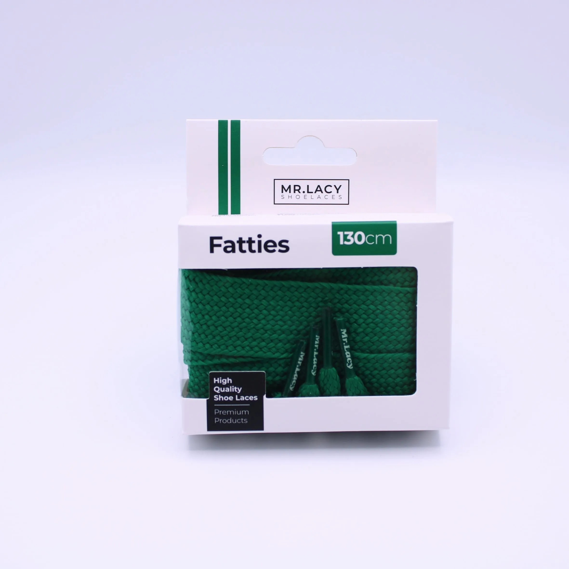 Fatties Shoelaces · Forest Green