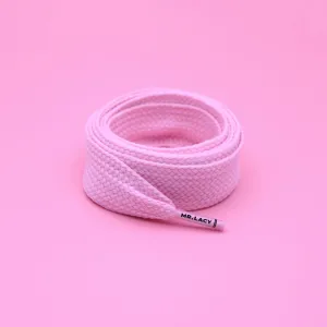 Fatties Shoelaces · Pastel Pink