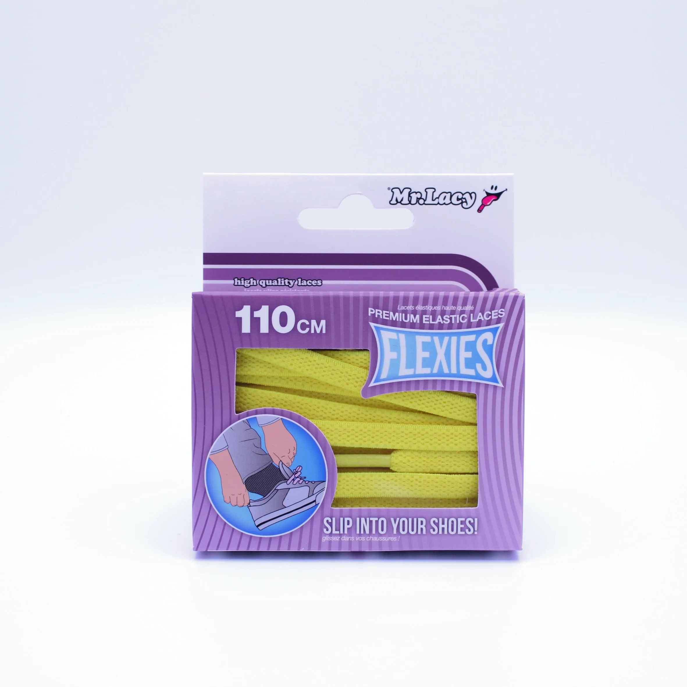 Flexies Shoelaces · Yellow