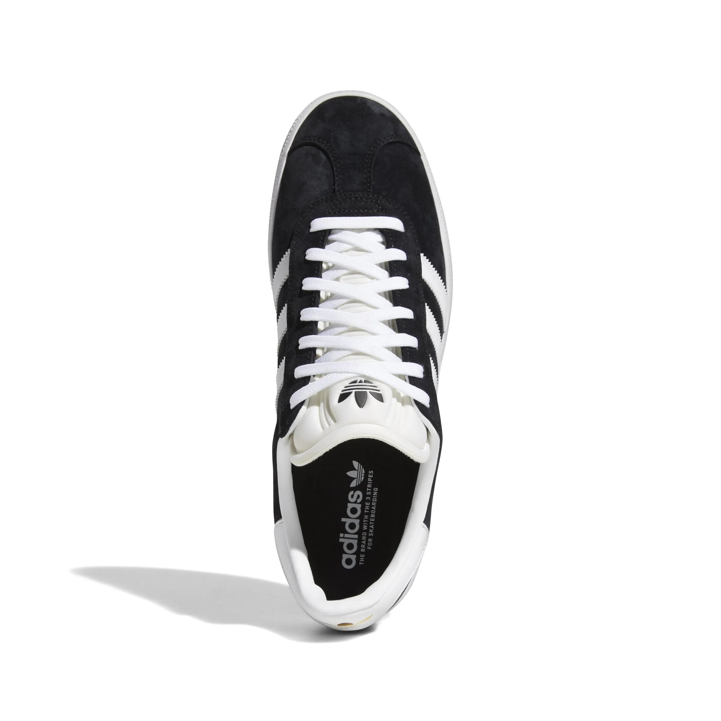 Gazelle ADV Core Black/Cloud White/Gold Metallic