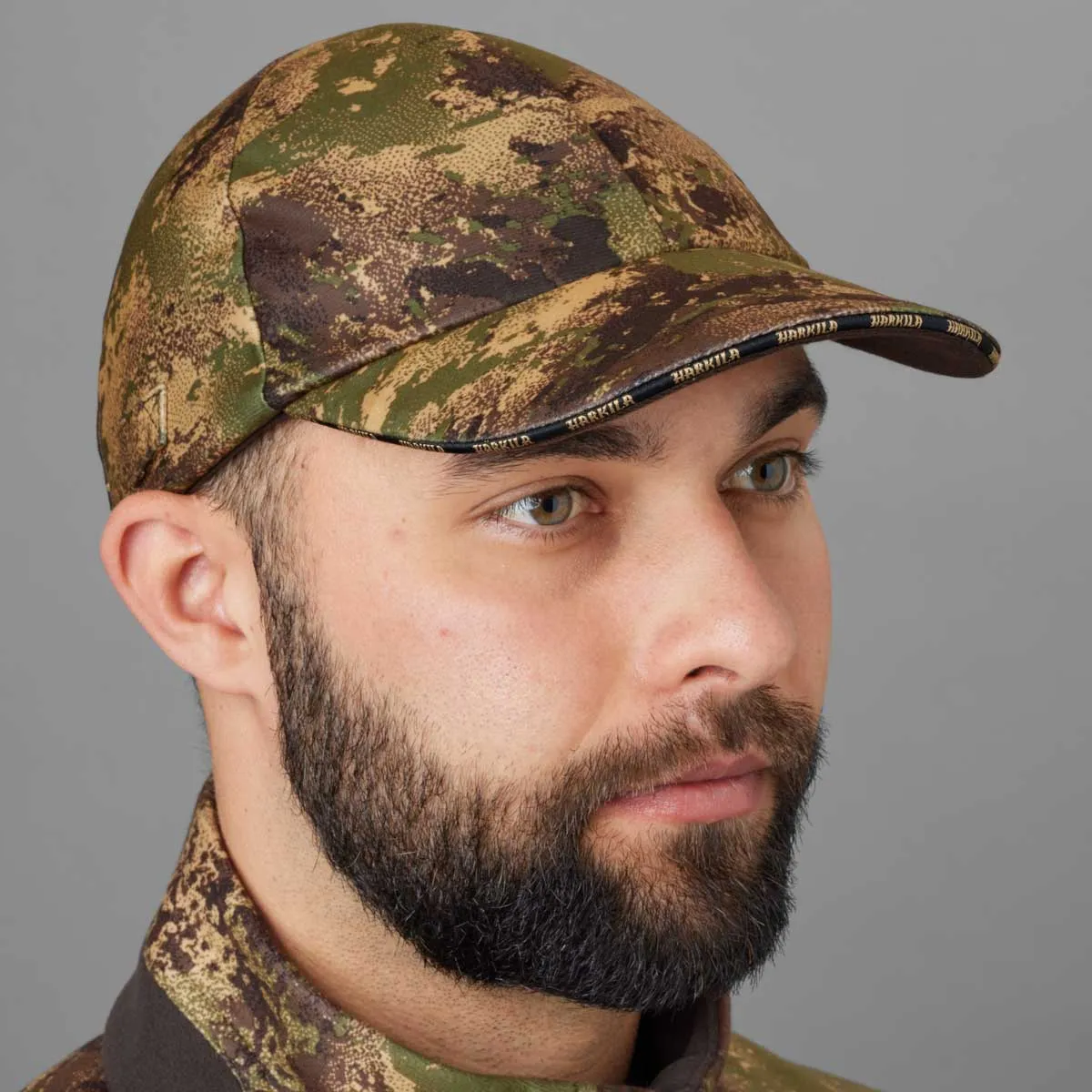 HARKILA Deer Stalker Camo HWS Cap - AXIS MSP Forest Green