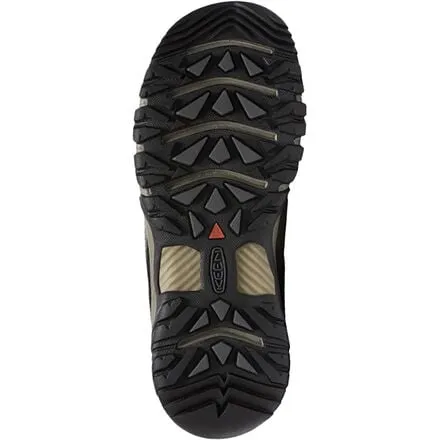 KEEN Men's Targhee III Waterproof Leather Hiking Shoe, Bungee Cord/Black