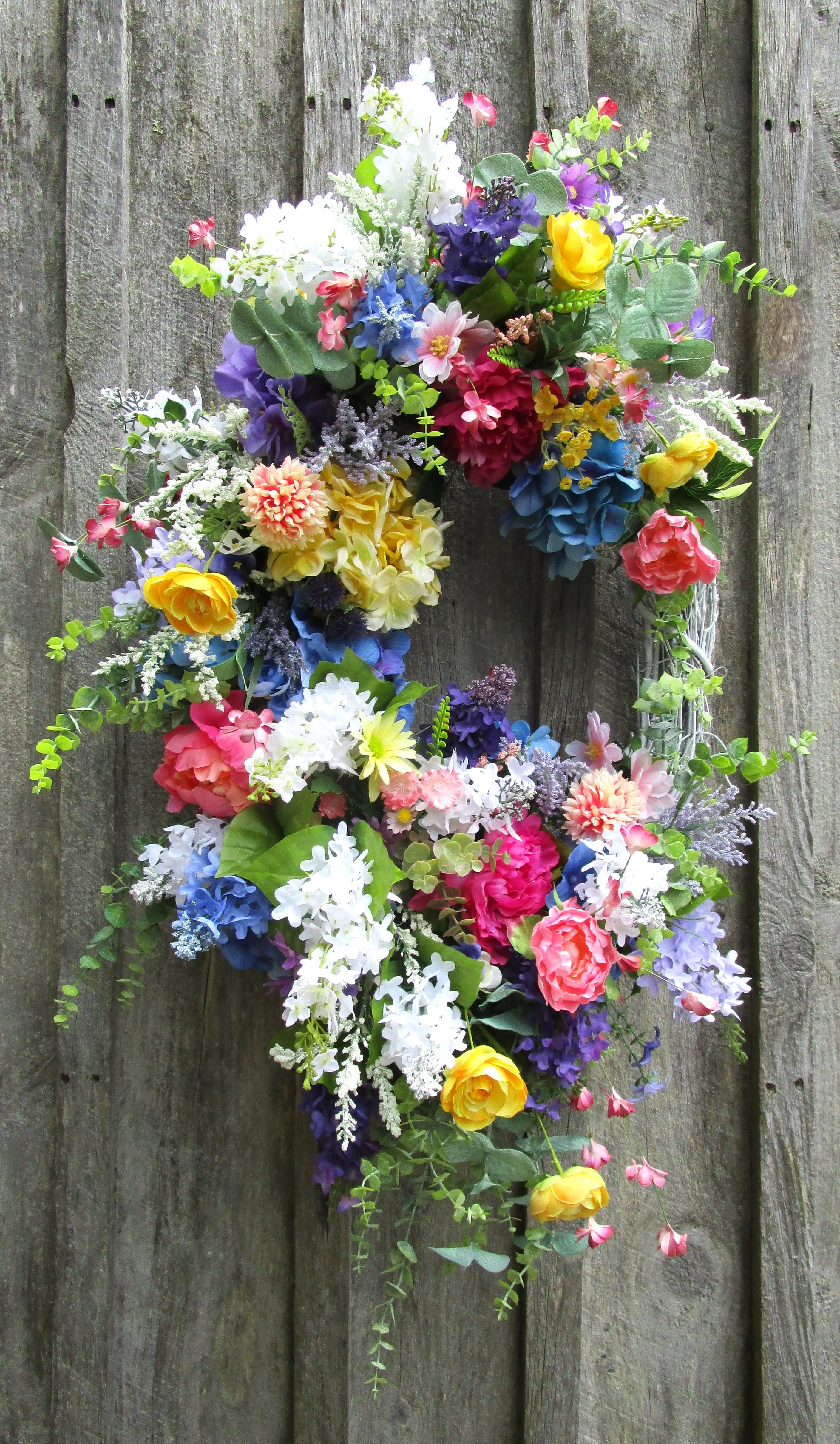 Kent Victorian Garden Wreath