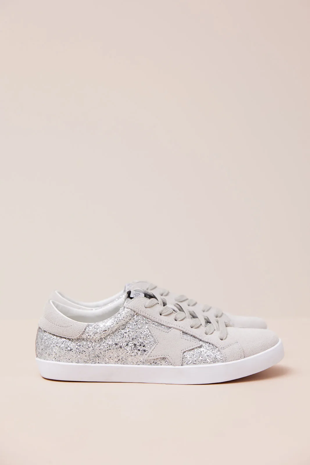 Kobi Sneakers - Silver Glitter