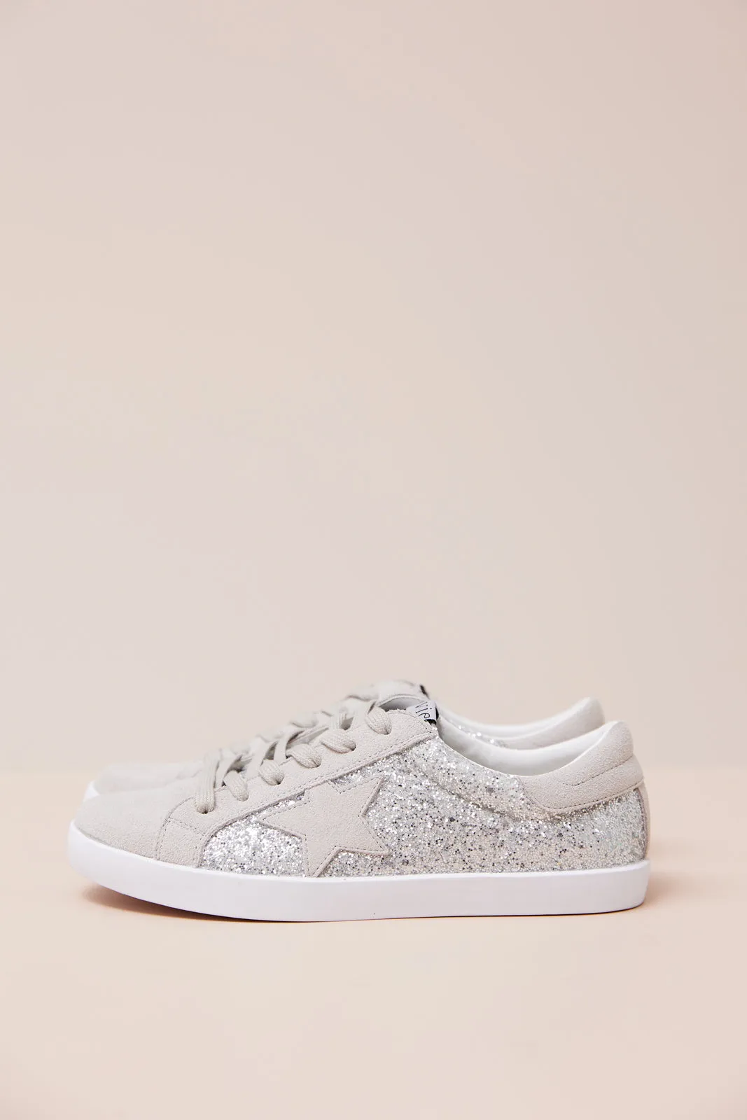 Kobi Sneakers - Silver Glitter