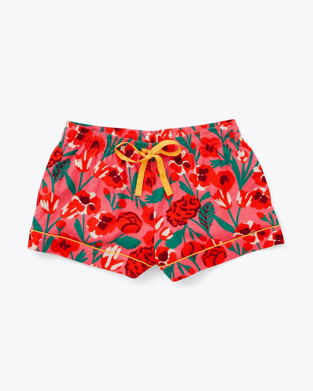 Leisure Shorts - Pink Las Flores