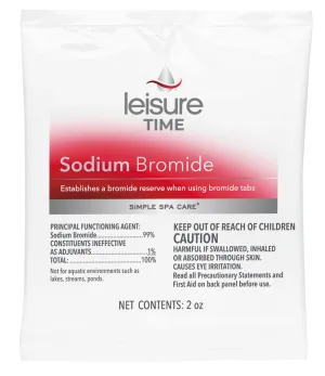 Leisure Time Sodium Bromide - (6) 2 oz Packets