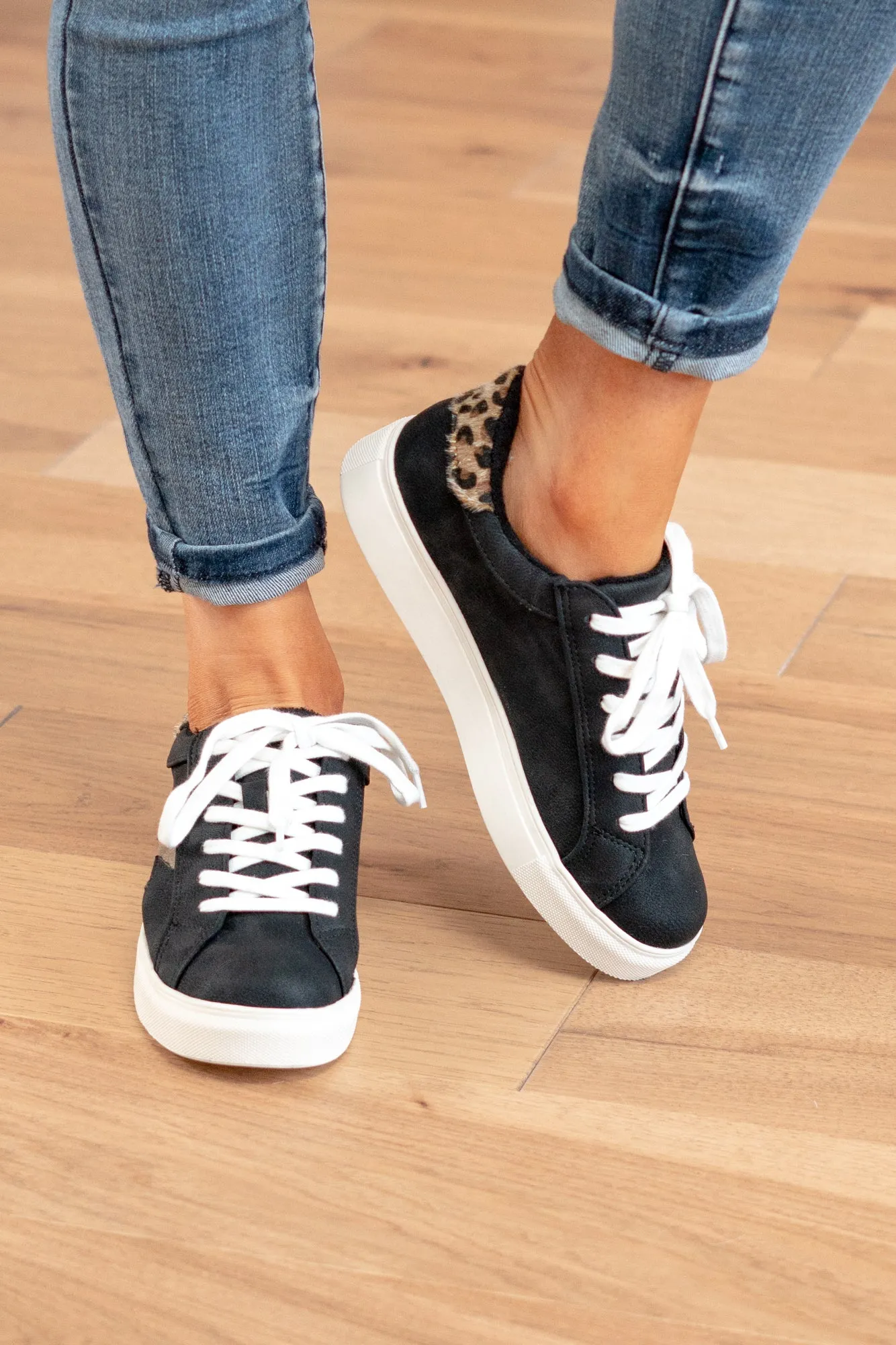 Lightning Vintage Sneakers - Black