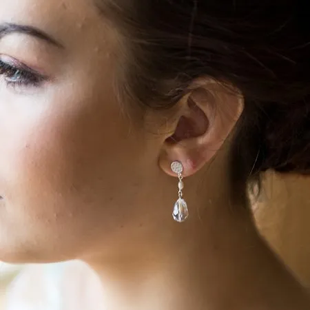 Lili Bridal Drop Earrings