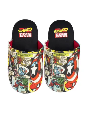 Marvel Avengers Comic Kid's Polyester Slippers - Multi-Coloured