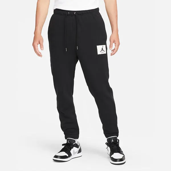 Men's Air Jordan Essentials Statement Casual Sports Knit Long Pants/Trousers Autumn Black