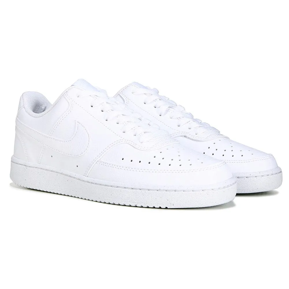 Men's Court Vision Nike Low Top Sneakers, White