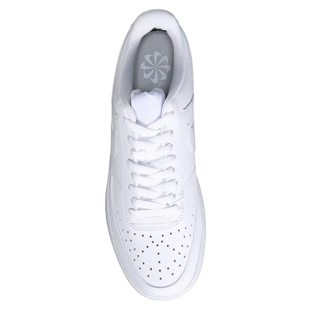 Men's Court Vision Nike Low Top Sneakers, White