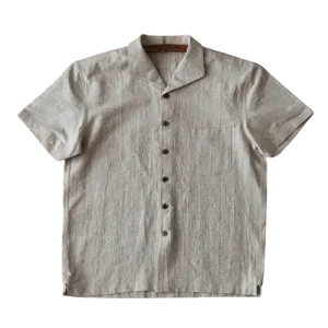 Men's Sailor Flap Collar Linen Shirt